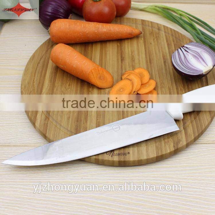 ZY-B10512 10 inch stainless steel chef kitchen knife with comfortable PP handle