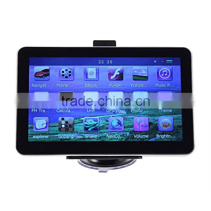 7 inch Car GPS Navigation HD Touch Screen FM 128RAM 4GB New Map WinCE6.0 Free Update GPS Navigator