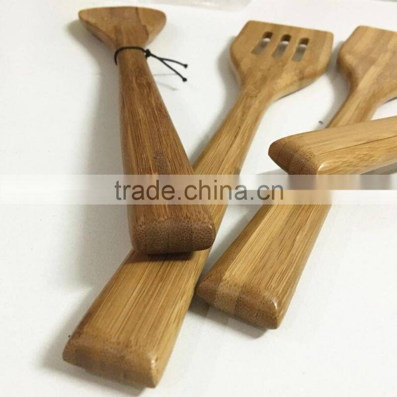 22026 High quality bamboo kitchen utensil set