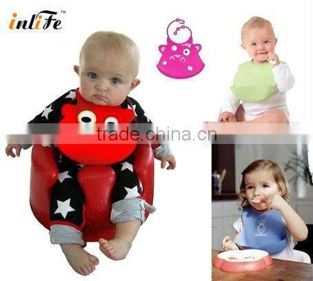 2013 Flexible silicone rubber baby bib