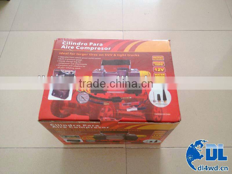 4x4 portable tire air compressor portable car tire inflator