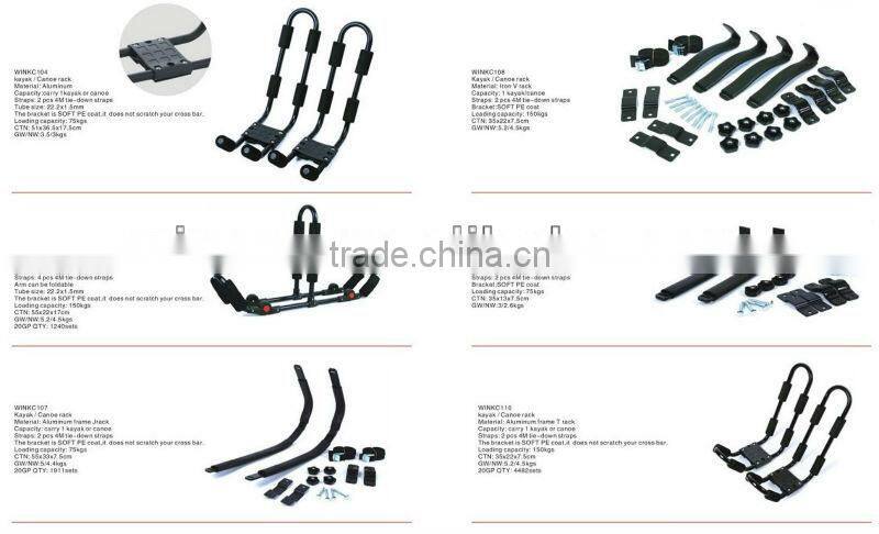 WINKC106 Kayak carrier for carring 2 canoes/kayaks