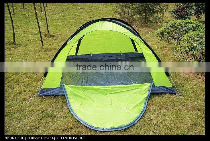 Mellow and full double layer 1-2persons camping tent