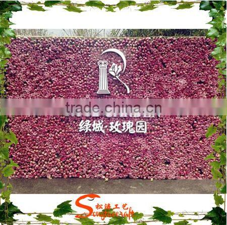 Outdoor Artificial Flower for Wall decoration Backdrop Artificial Flower Wall for Wedding and Other Events
