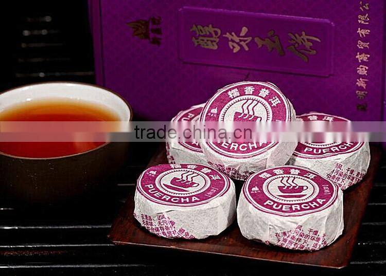 Hot product Premium Yunnan puer tea,Old Tea Tree Materials Pu erh,100g Raw Tuocha Tea health care the slimming puerh tea