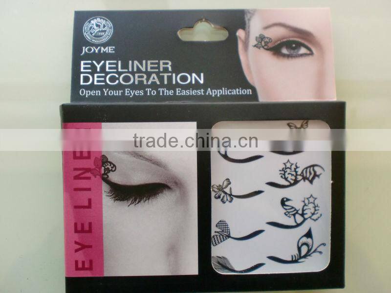Sexy Temporary Eye Tattoo Eyelid Transfer Eyeliner Shadow Sticker