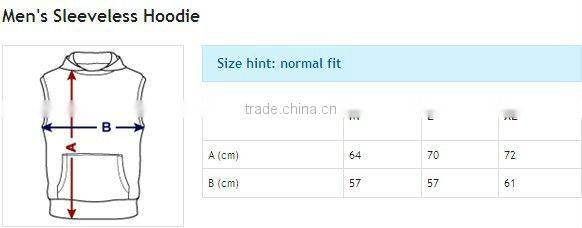 Men's Sleeveless Hoodie Nanchang