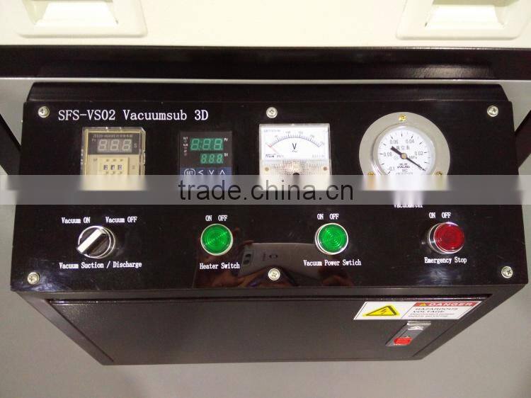 low price 3D sublimation machine in heat transfer design for skateboards phone case