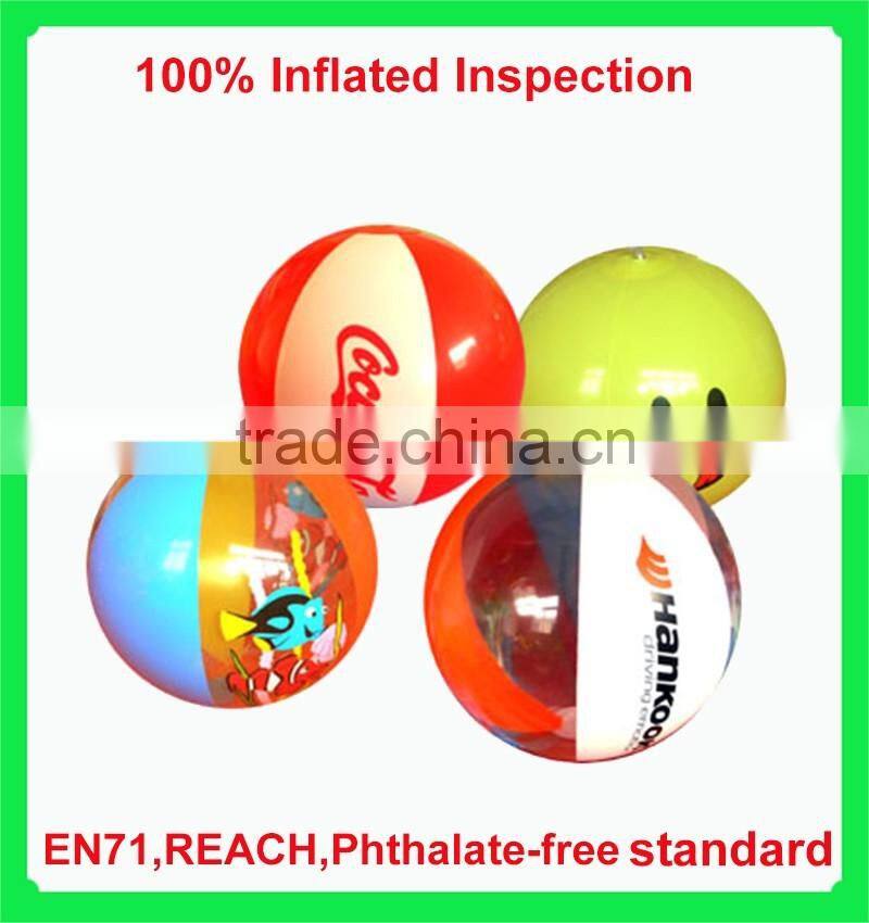 clear&solid colors' inflatable air ball