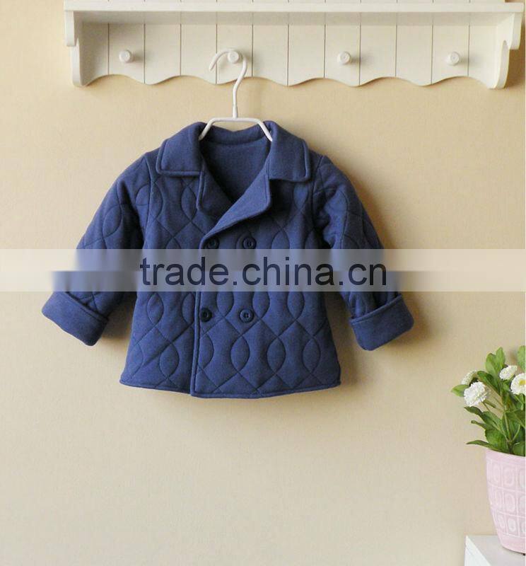 mom and bab 2012 Winter baby wear 100% cotton quilted tops