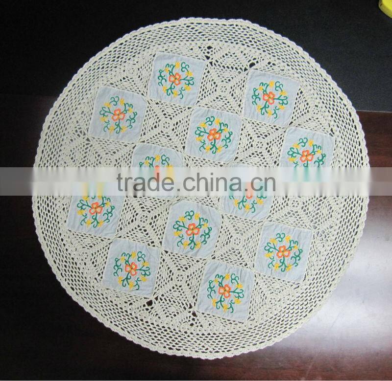 Wholesale handmade free crochet cotton doily pattern