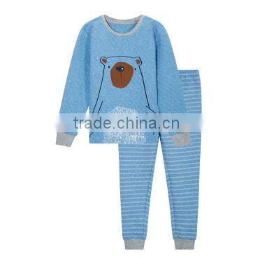 New arrive boys sleepwear set creative pajamas high quality full printed pajamas