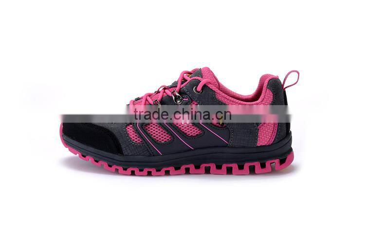 Light Weight Waterproof Breathable Cheap Hiking Shoes For Women