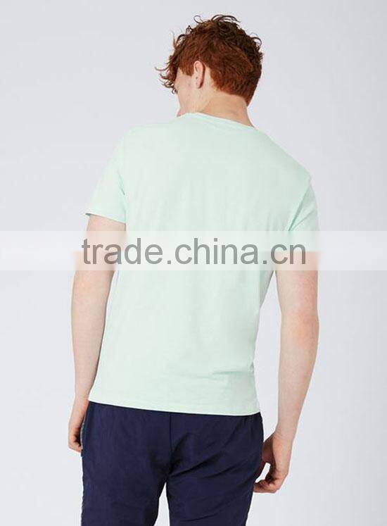 wholesale china 95% cotton 5% elastane custom t shirts