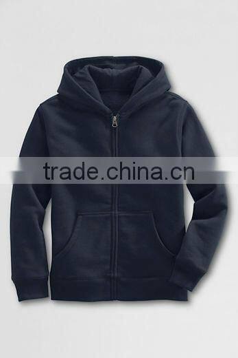 BOYS ZIPPER HOOD WITH KANGAROO POCKETS