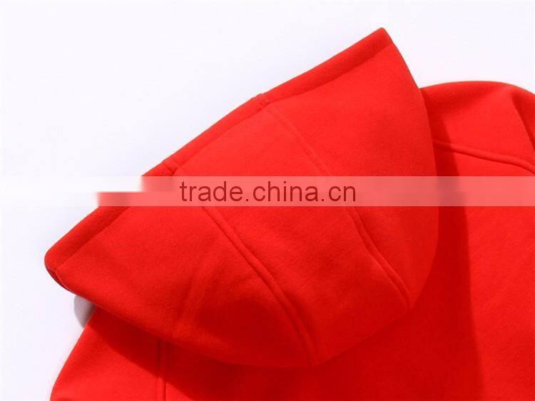 OEM Cheap Custom Heavy Thick Mens Cotton Polyester Fleece Zip Up Sweatshirt and Hoodies