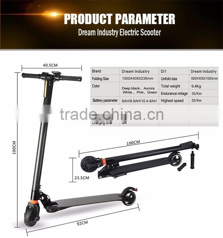 2017 New Suspension fork Motorcycle Carbon Fiber Fat Tire City Coco 2 Wheel Harley Electric Scooter