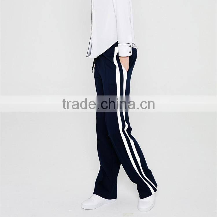 spring most fashion Thin side stripe yoga sweat pants and trouser for women