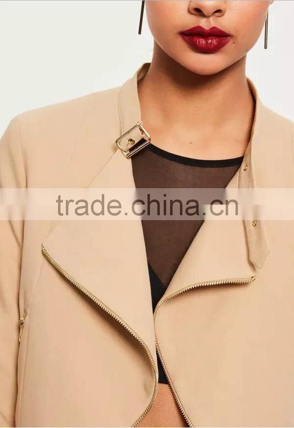 New Fashion Woman Blazer Coat Casual Jackets Long Sleeve Black White jacket women