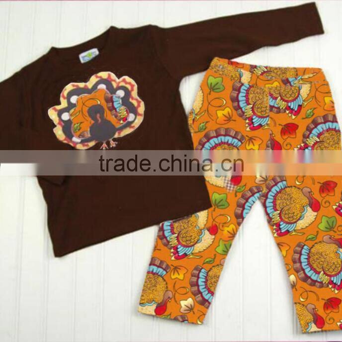 Wholesale designer baby clothes from china Sister Thanksgiving baby clothes