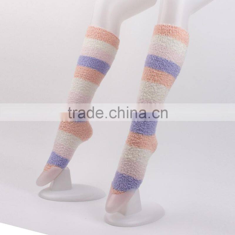New Women Winter Women Ladies Soft Warm Fluffy Bed Socks Thickening Velvet Bow Thermal Cute Socks