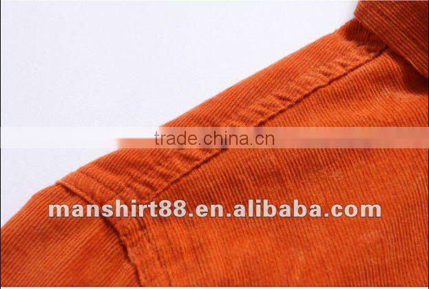 2016 superbly multicolor men corduroy casual shirt