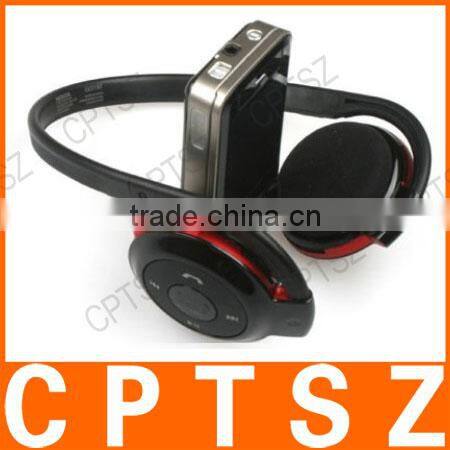 BH-503 Bluetooth Stereo Handsfree Headset - Black + Red