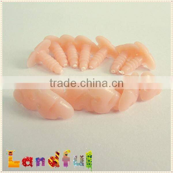 15*11mm Plastic Colored Doll Nose Safety - Fox Cat