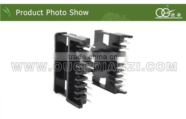 ETD44 horizontal bobbin pin9+9 220v 36v transformer bobbin