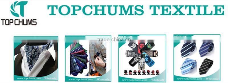 Korea style fashion Stripe printing men neck ties skinny cotton tie