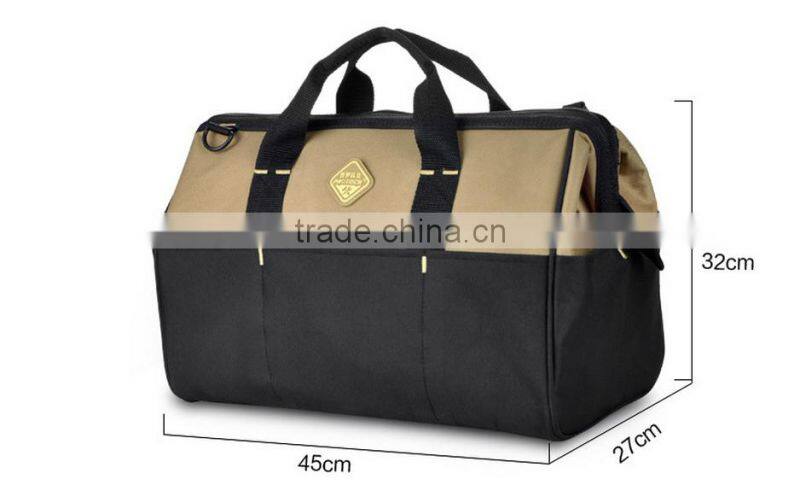 home repair convenient Open mouth tool bag