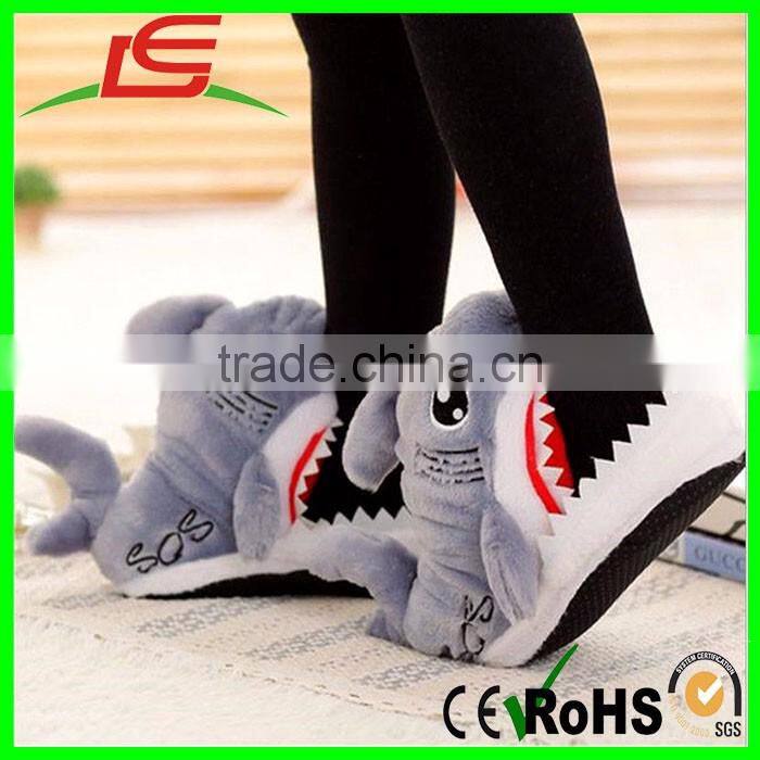 Hot Cute Shark Big Mouth Plush Indoor Slippers Shoes