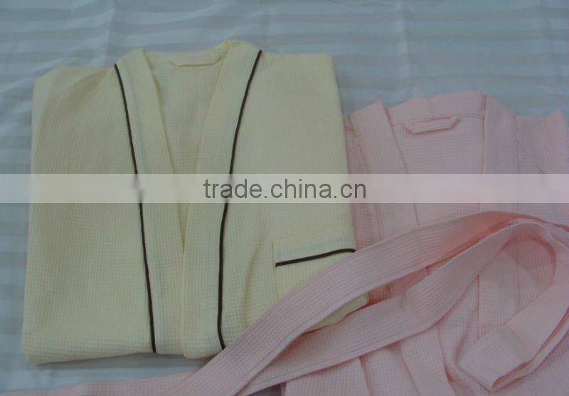 cotton velour bathrobe,hotel bathrobe,terry bathrobe