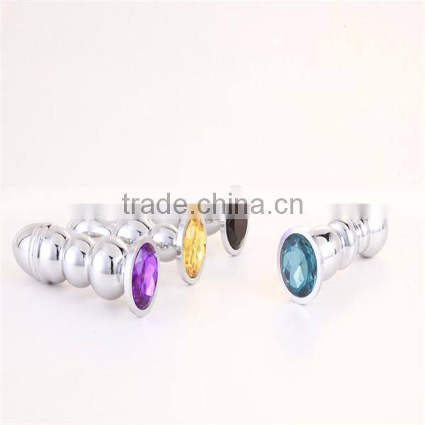 China Stainless Steel Anal Plug Sex Toys