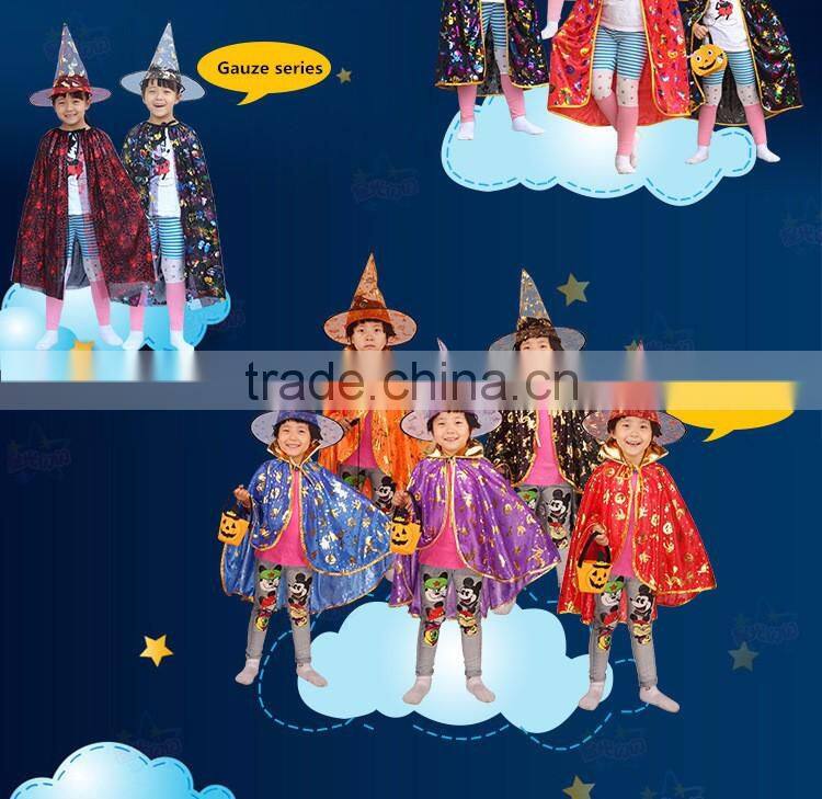 Cheap Cost Carnival Party Kids Fancy Dress Halloween cape cloak for Girls