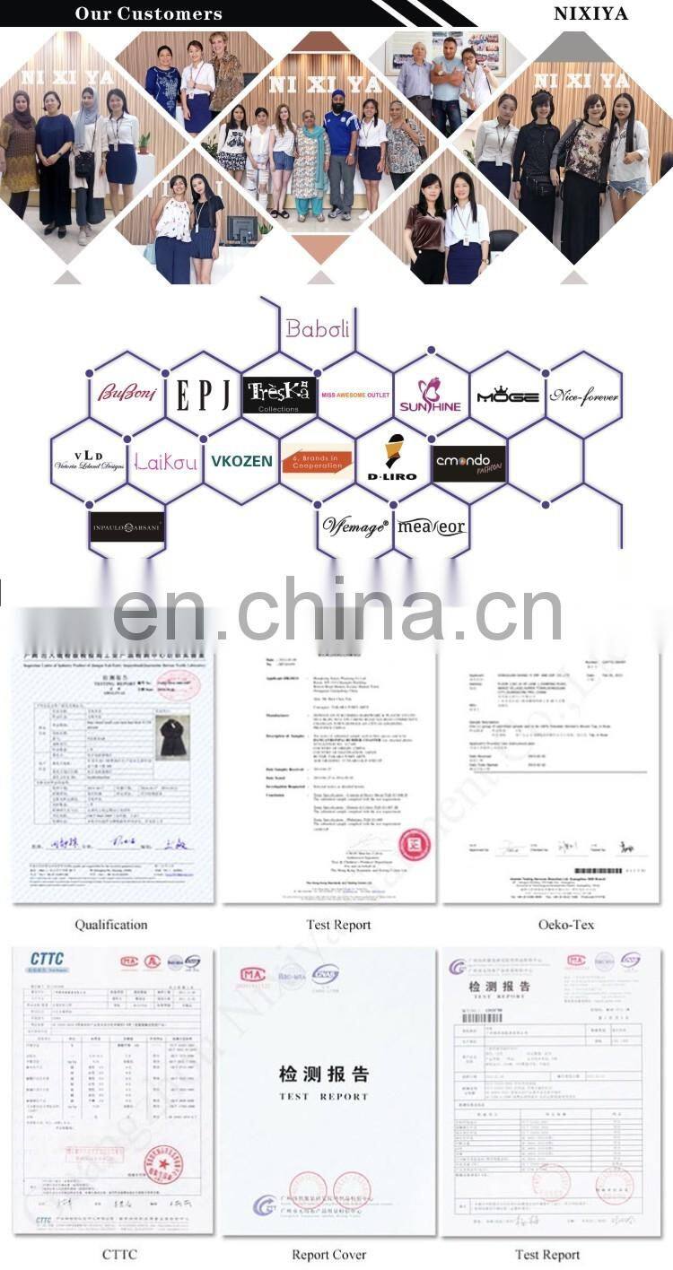 Wholesale China Supplier OEM Service Lady Denim Off The Shoulder Top