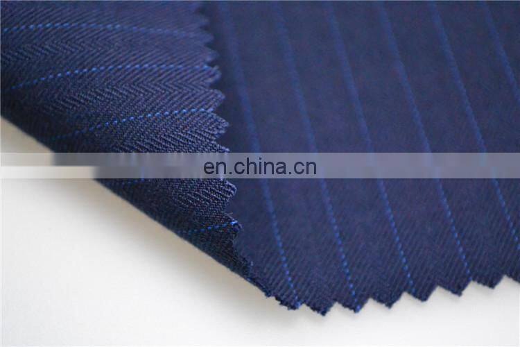 2015 YG0062 top design strip suiting poly rayon fabric