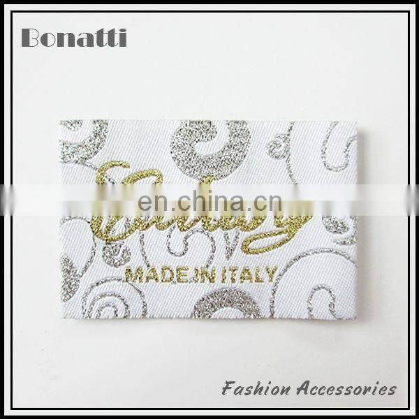 High quality custom woven label