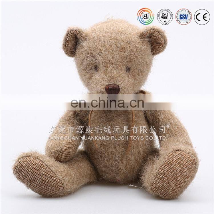 Custom colourful 100% PP cotton plush teddy bear