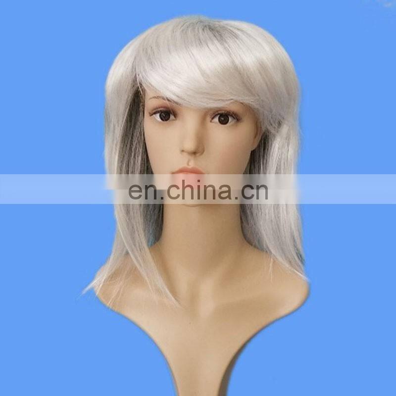 New Products Top Quality Hair silver Wig