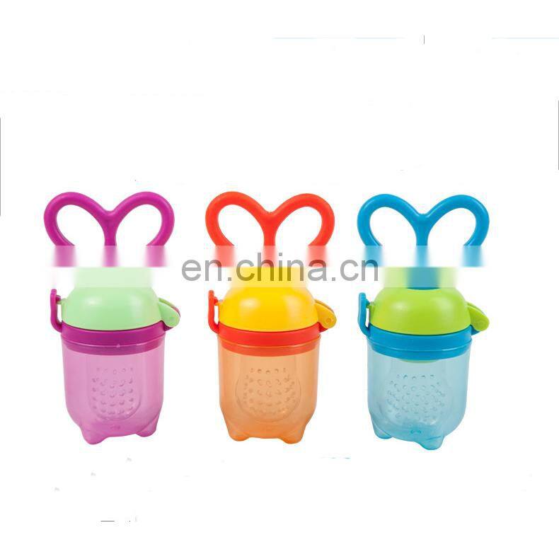 2017 Hot selling baby pacifier fresh food feeder for fruit vegetable