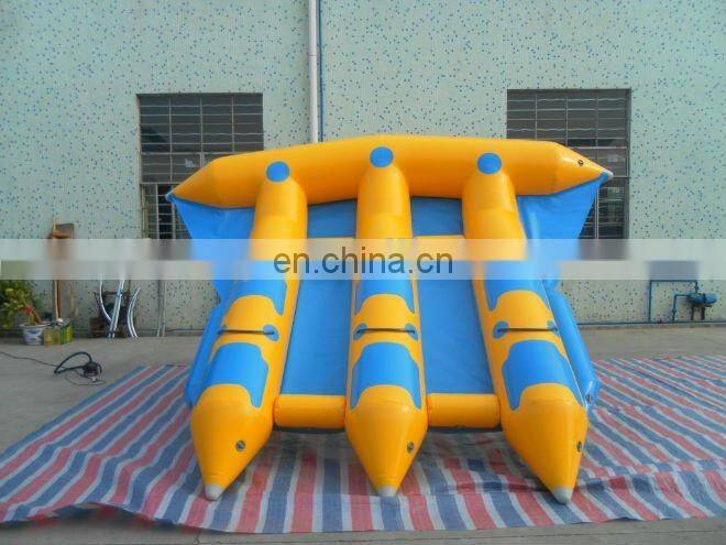 Sea Inflatable flying fish water towable tubes/ inflatable water sled fly fish