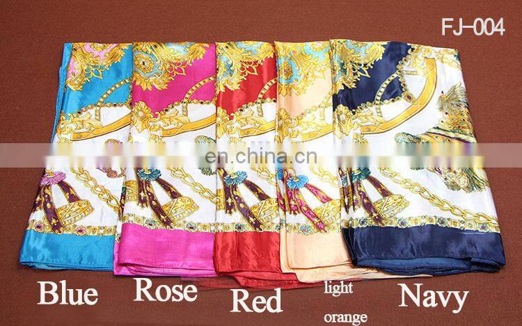 New floral 100% Silk Scarf Square Women's Bandana Neck Dress Shawl Wraps Bandana