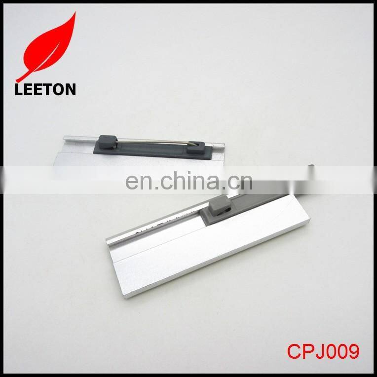 Custom staff nameplate holder with pin