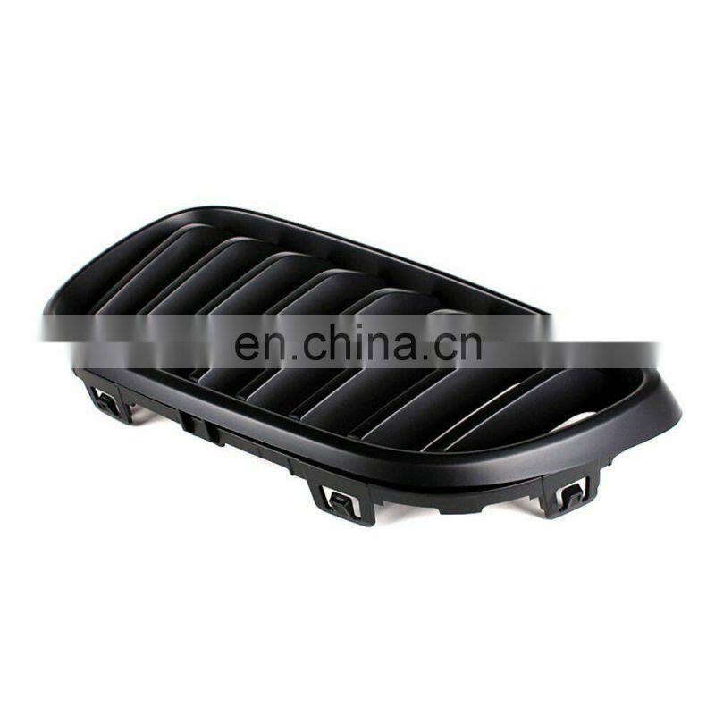 2 series F22 front bumper ABS grill F23 matte black grille for BMW F87 M2 2014 - 2016