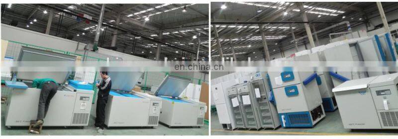 Glass door medication pharmacy lab vaccine refrigerator price