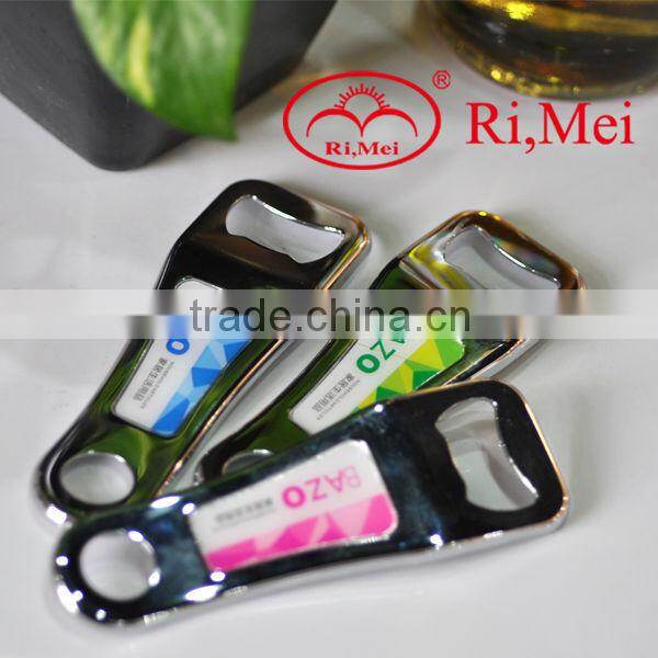 branded stailess steel beer bulled bottle opener