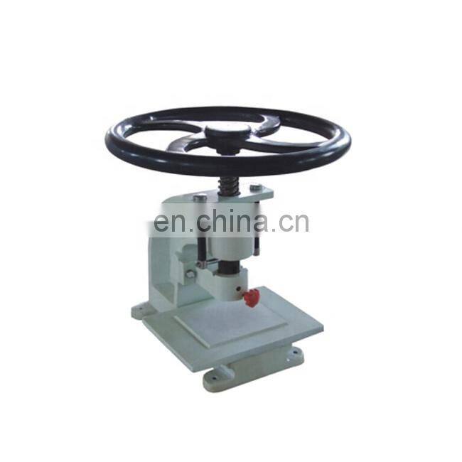 ISO ASTM Standard Manual Sample Cutter For Rubber