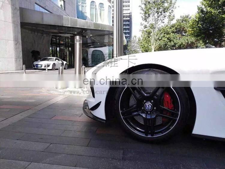 Body kit for SLS W197 with front bumper hood cover bonnet fender ducts rear bumper muffler tips for w197 2016 2017