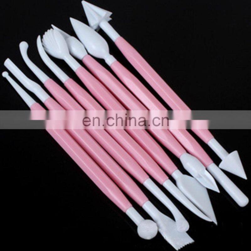 8pcs/Lot 16 Patterns Fondant Cake Decorating Flower Sugar Craft Modelling Tools Clay